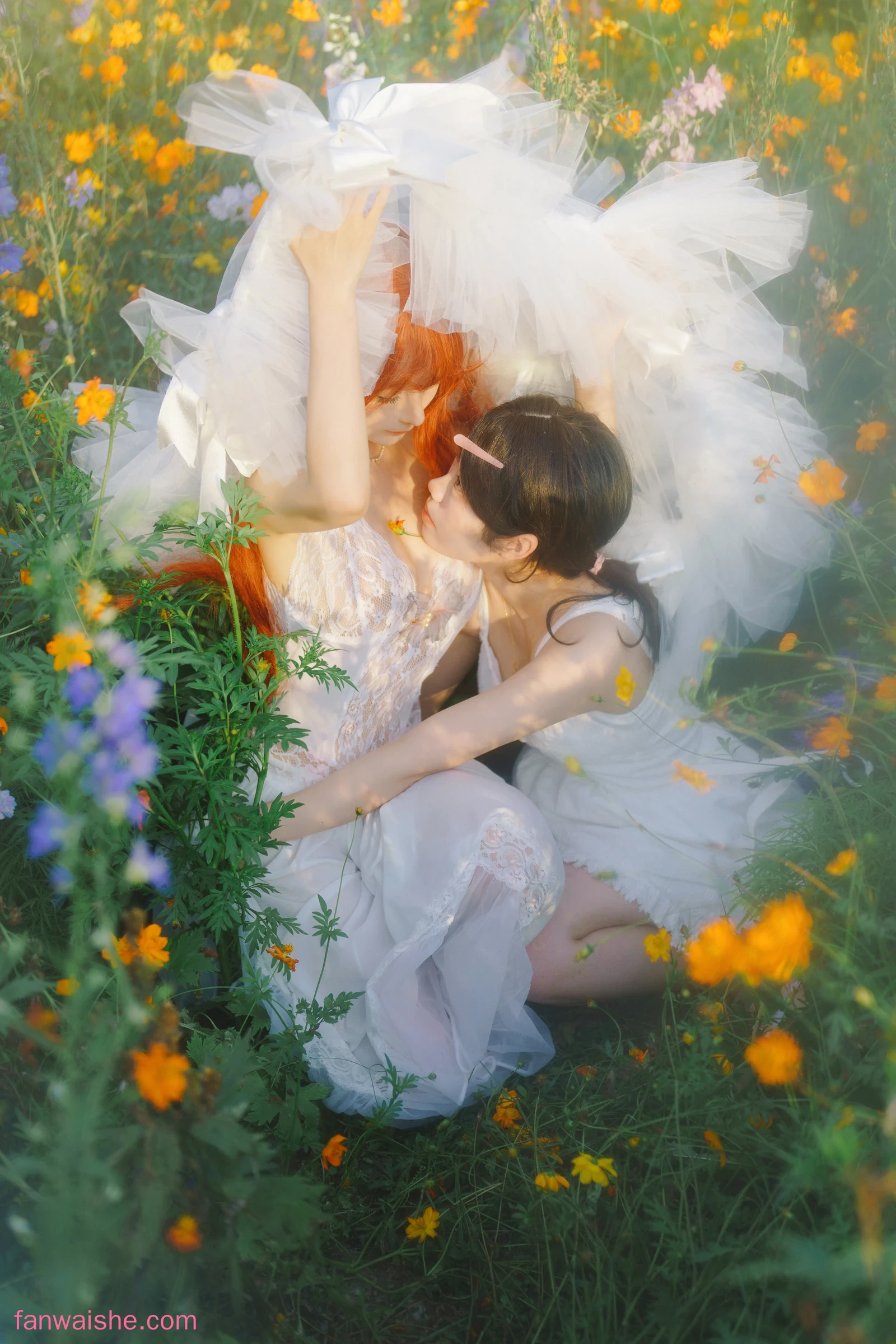 蠢沫沫 蠢沫沫 NO.349 - 《花丛婚纱》