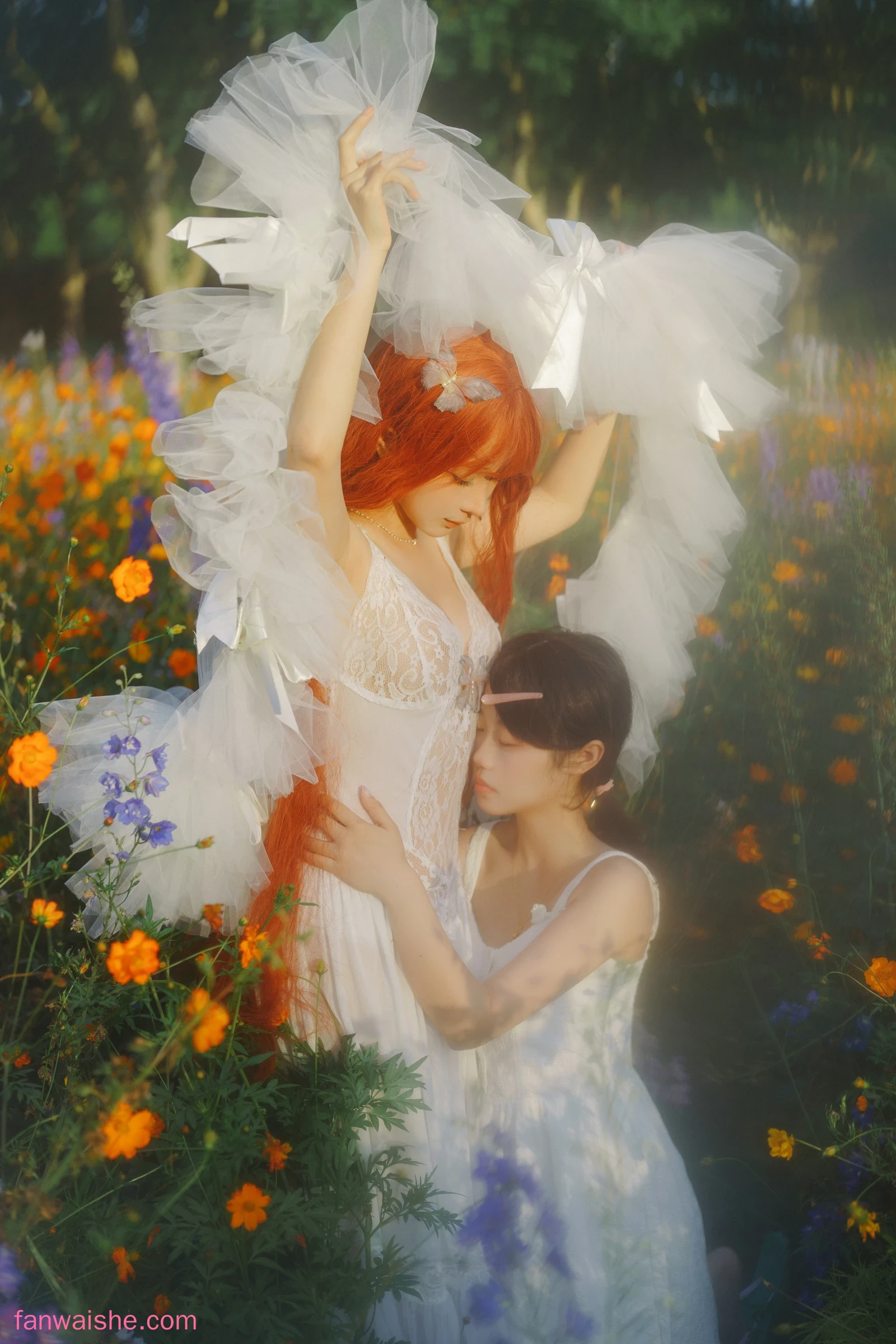 蠢沫沫 蠢沫沫 NO.349 - 《花丛婚纱》
