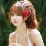 念雪《昭和碎花》主题写真：35张全套美图