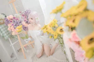 蠢沫沫《玛修》主题写真：40张全套美图