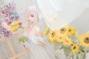 蠢沫沫《玛修》主题写真：40张全套美图
