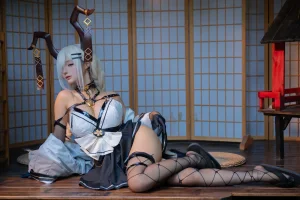 蠢沫沫《尾张》主题写真：369张全套美图，含2个视频