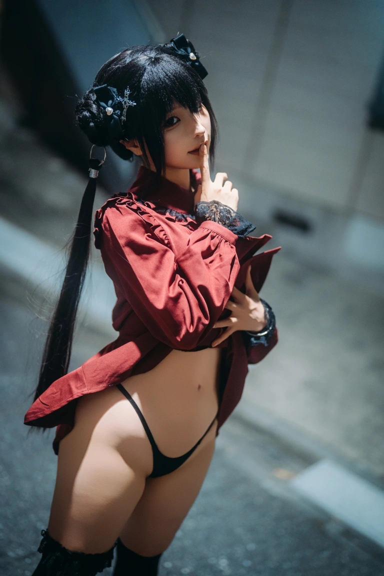 蠢沫沫《夜行》主题写真：57张全套美图