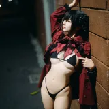 蠢沫沫《夜行》主题写真：57张全套美图