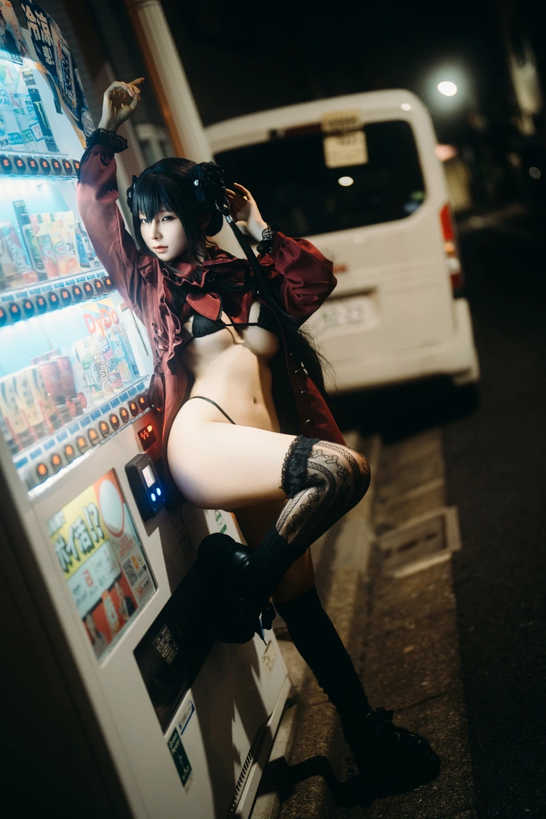 蠢沫沫《夜行》主题写真：57张全套美图