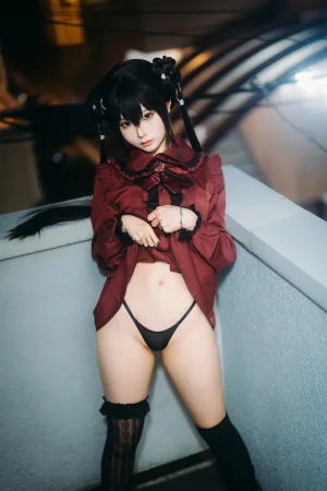 蠢沫沫《夜行》主题写真：57张全套美图