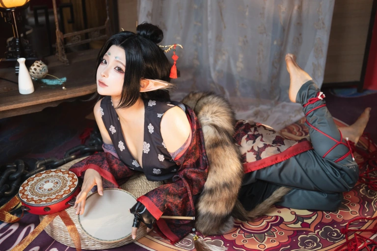 蠢沫沫《萍萍》主题写真：144张全套美图