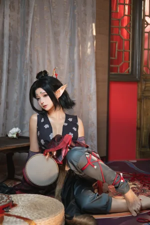 蠢沫沫《萍萍》主题写真：144张全套美图