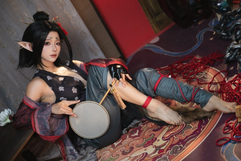 蠢沫沫《萍萍》主题写真：144张全套美图