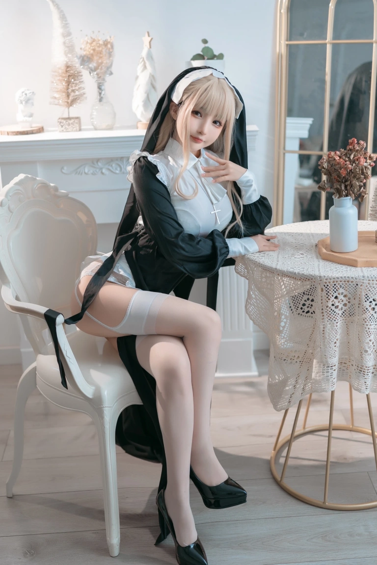 桜井宁宁《修女》主题写真：41张全套美图