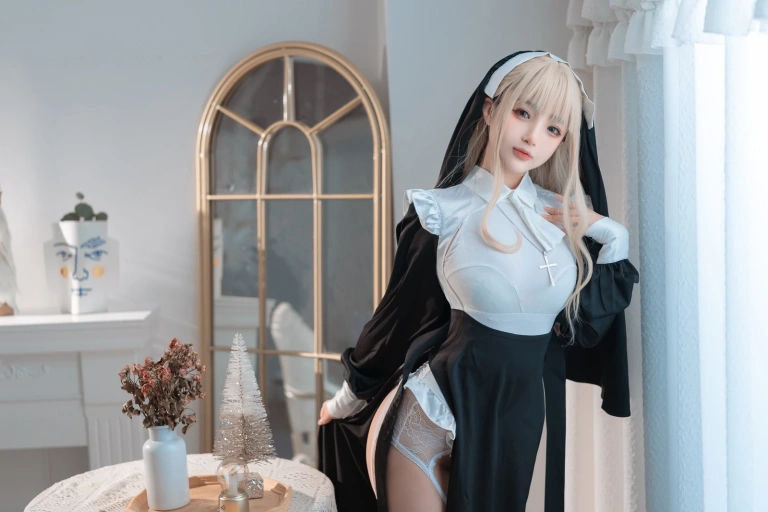 桜井宁宁《修女》主题写真：41张全套美图