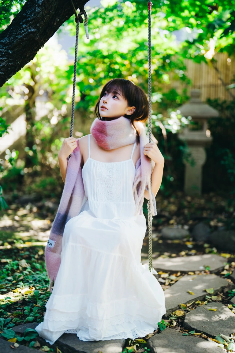 蠢沫沫《冬日》主题写真：32张全套美图
