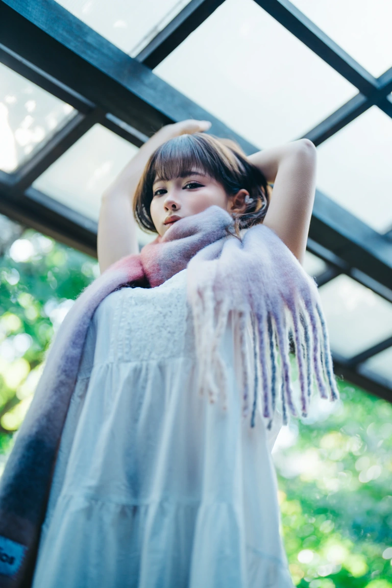 蠢沫沫《冬日》主题写真：32张全套美图