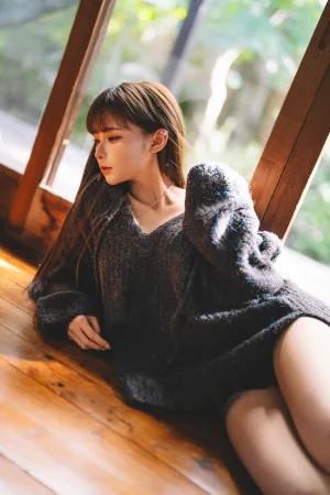蠢沫沫《橘子》主题写真：30张全套美图
