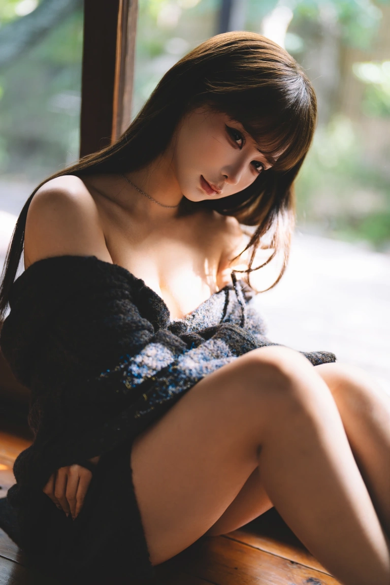蠢沫沫《橘子》主题写真：30张全套美图