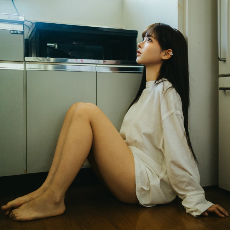 蠢沫沫《牛奶》主题写真：22张全套美图