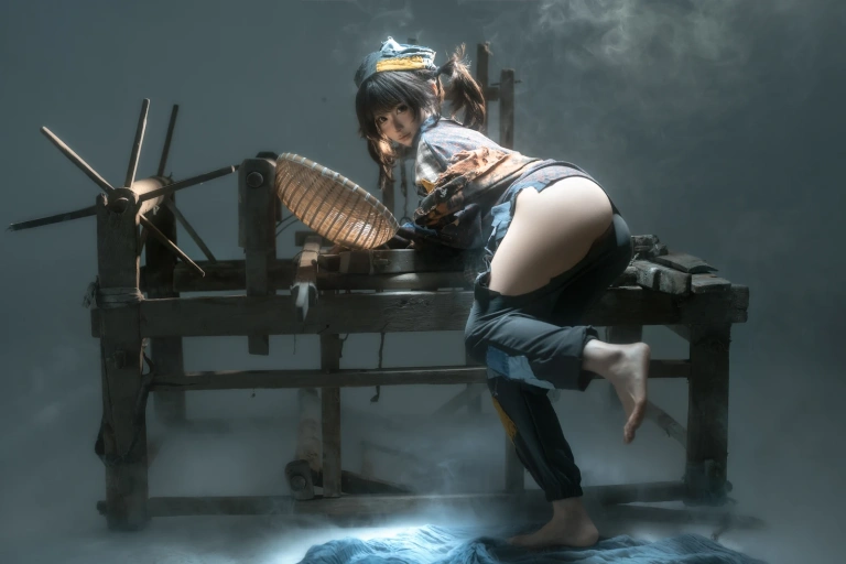 蠢沫沫《叫兽 小乞丐》主题写真：23张全套美图，含1个视频