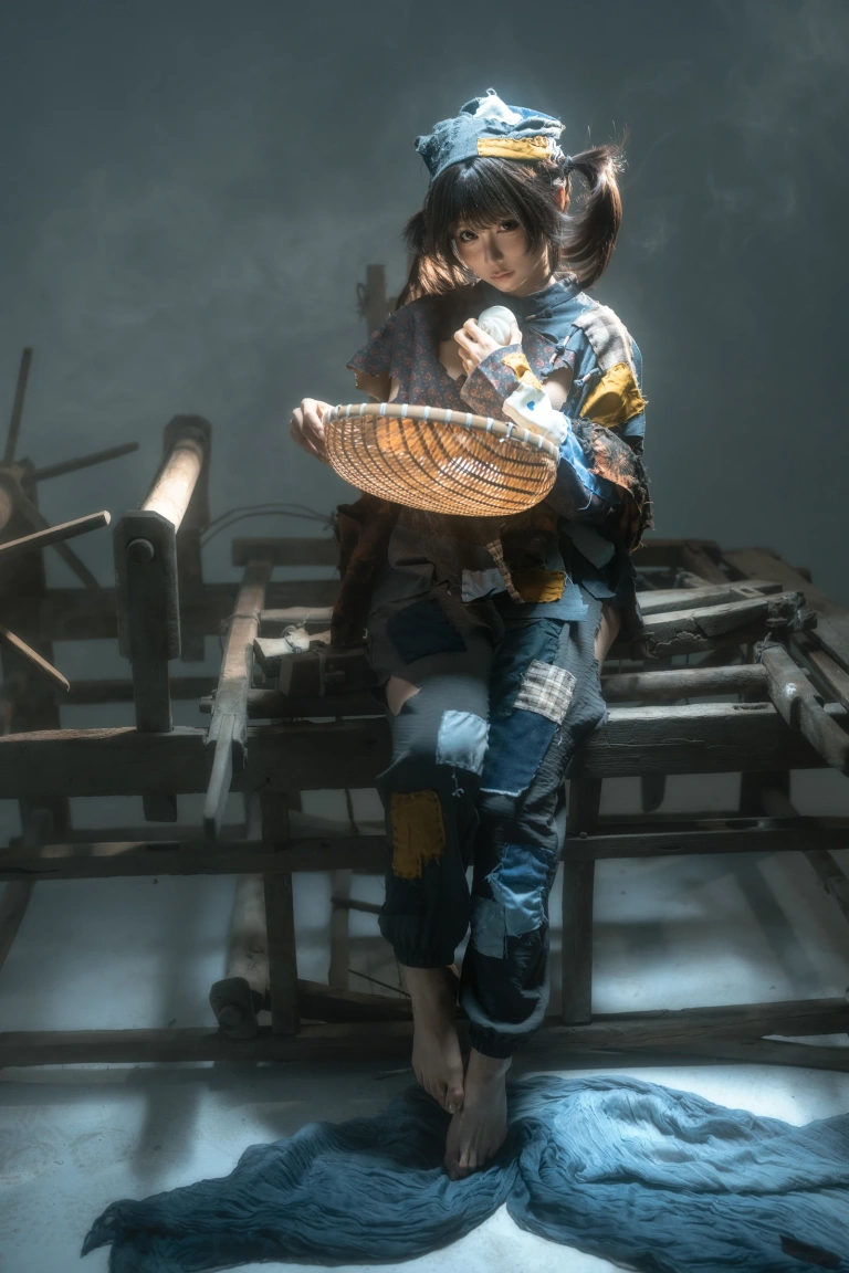 蠢沫沫《叫兽 小乞丐》主题写真：23张全套美图，含1个视频