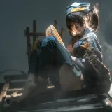 蠢沫沫《叫兽 小乞丐》主题写真：23张全套美图，含1个视频