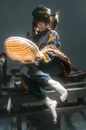 蠢沫沫《叫兽 小乞丐》主题写真：23张全套美图，含1个视频