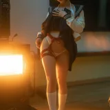 蠢沫沫《火》主题写真：20张全套美图