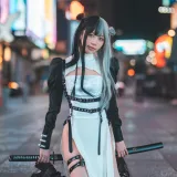 果咩酱《中式赛博》主题写真：13张全套美图