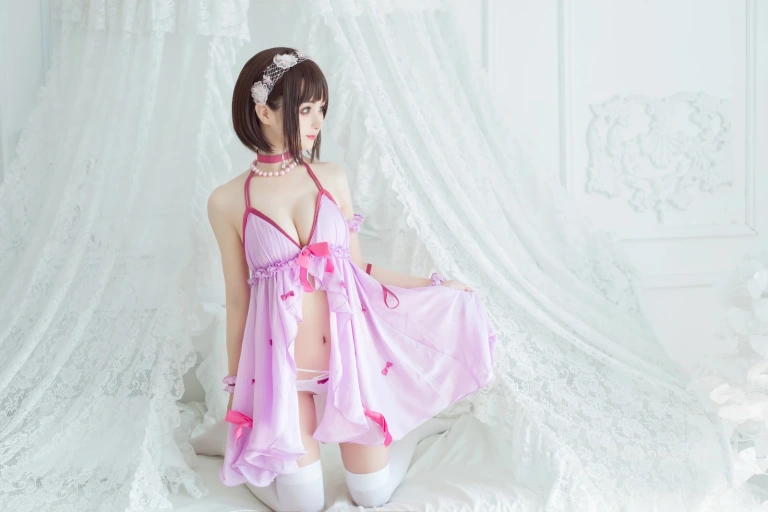 桜井宁宁《加藤惠cos》主题写真：23张全套美图