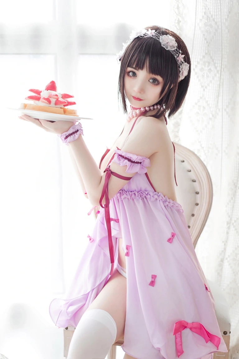 桜井宁宁《加藤惠cos》主题写真：23张全套美图