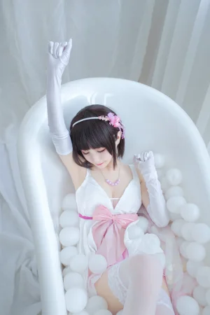 桜井宁宁《加藤惠cos》主题写真：23张全套美图