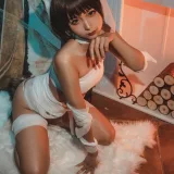 蠢沫沫《绷带猫》主题写真：40张全套美图