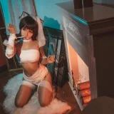 蠢沫沫《绷带猫》主题写真：40张全套美图