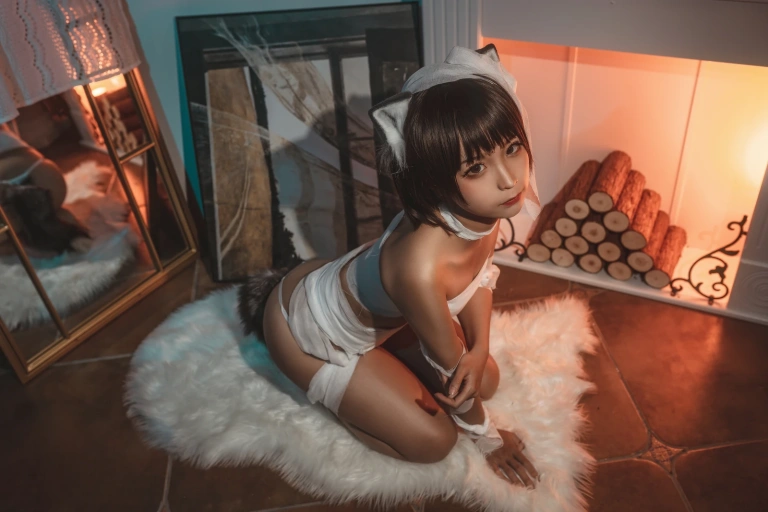 蠢沫沫《绷带猫》主题写真：40张全套美图