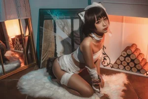 蠢沫沫《绷带猫》主题写真：40张全套美图