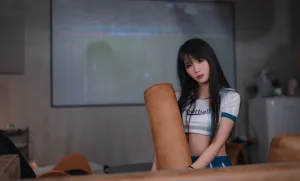 轩萧学姐《NO.43 – 足球宝贝》主题写真：64张全套美图，含1个视频