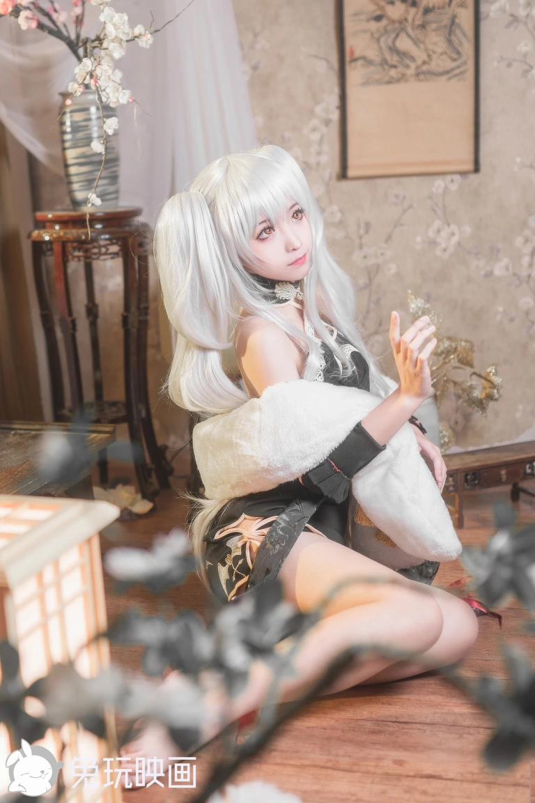 蠢沫沫《旗袍萝莉》主题写真：40张全套美图