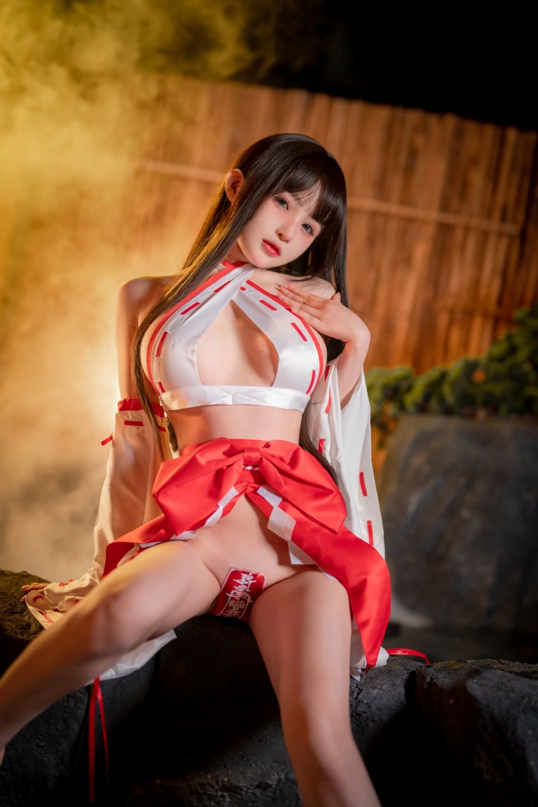 桜井宁宁《圣洁巫女》主题写真：61张全套美图