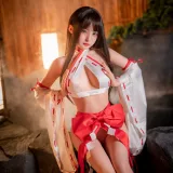 桜井宁宁《圣洁巫女》主题写真：61张全套美图