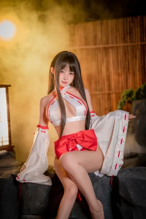 桜井宁宁《圣洁巫女》主题写真：61张全套美图