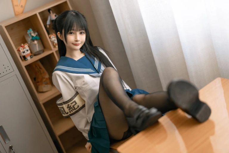 桜井宁宁《风纪委员》主题写真：111张全套美图