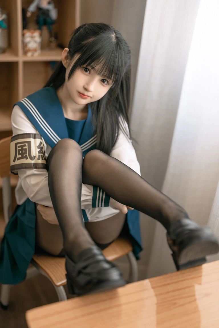 桜井宁宁《风纪委员》主题写真：111张全套美图