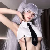果咩酱《天使女警》主题写真：23张全套美图