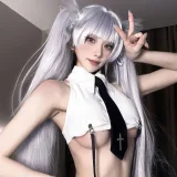 果咩酱《天使女警》主题写真：23张全套美图