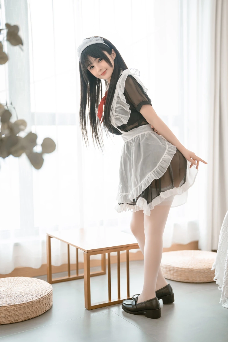 桜井宁宁《关于我家可爱的女仆》主题写真：77张全套美图