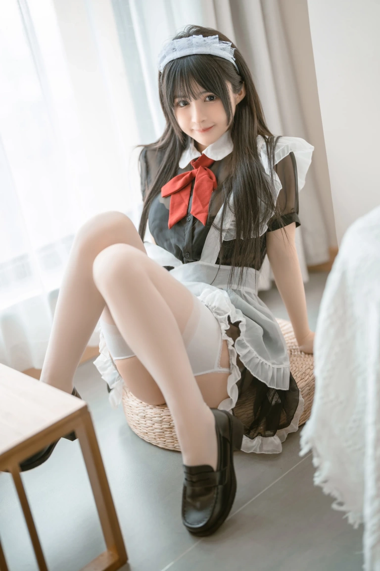 桜井宁宁《关于我家可爱的女仆》主题写真：77张全套美图