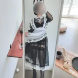 蠢沫沫《透明女仆自拍》主题写真：42张全套美图