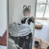 蠢沫沫《透明女仆自拍》主题写真：42张全套美图