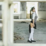 桜井宁宁《废墟jk》主题写真：74张全套美图