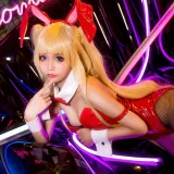 蠢沫沫《兔女郎》主题写真：35张全套美图