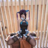 神楽坂真冬《第三季 序号6：《極楽の氷》FGO杨贵妃&企鹅莉莉丝》主题写真：150张全套美图，含3个视频