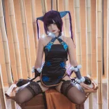 神楽坂真冬《第三季 序号6：《極楽の氷》FGO杨贵妃&企鹅莉莉丝》主题写真：150张全套美图，含3个视频